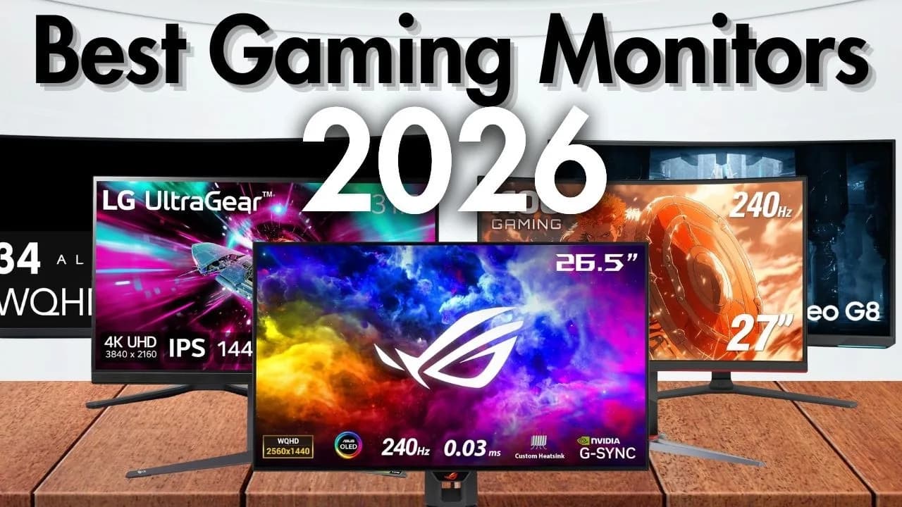 Best gaming monitors 2026